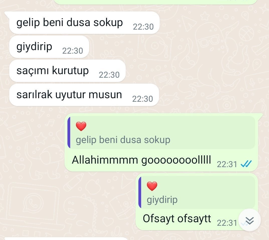 gelip beni dusa sokup...