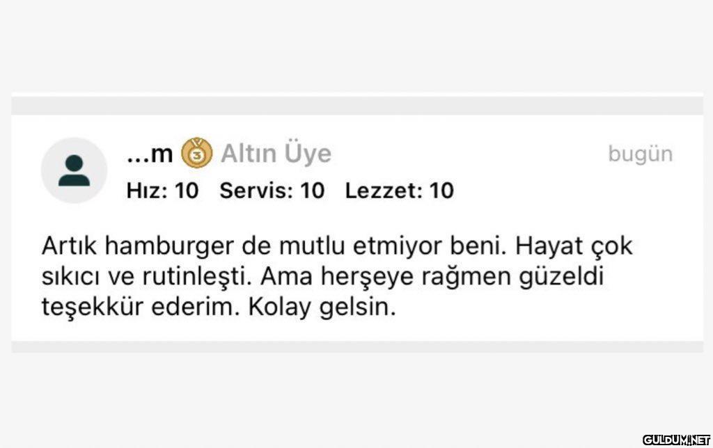 ...m O Altın Üye Hız: 10...