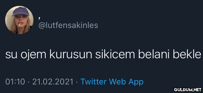@lutfensakinles su ojem...