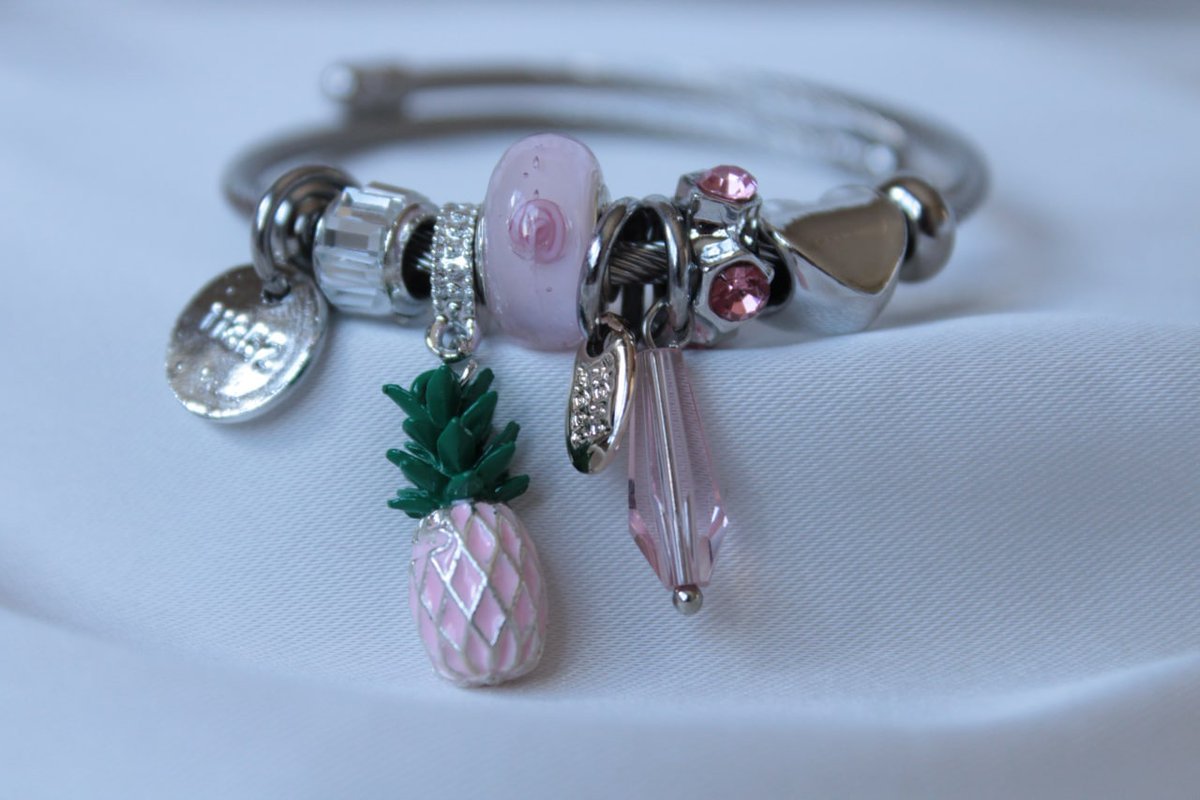 Pink Pineapple Charm...