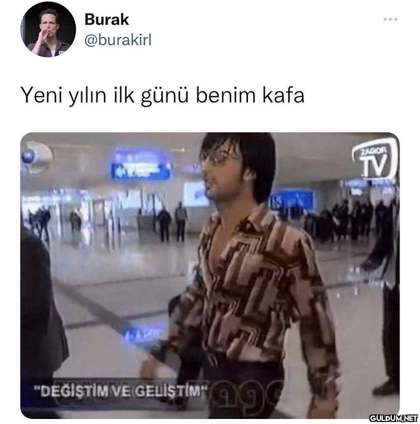 Burak @burakirl Yeni yılın...