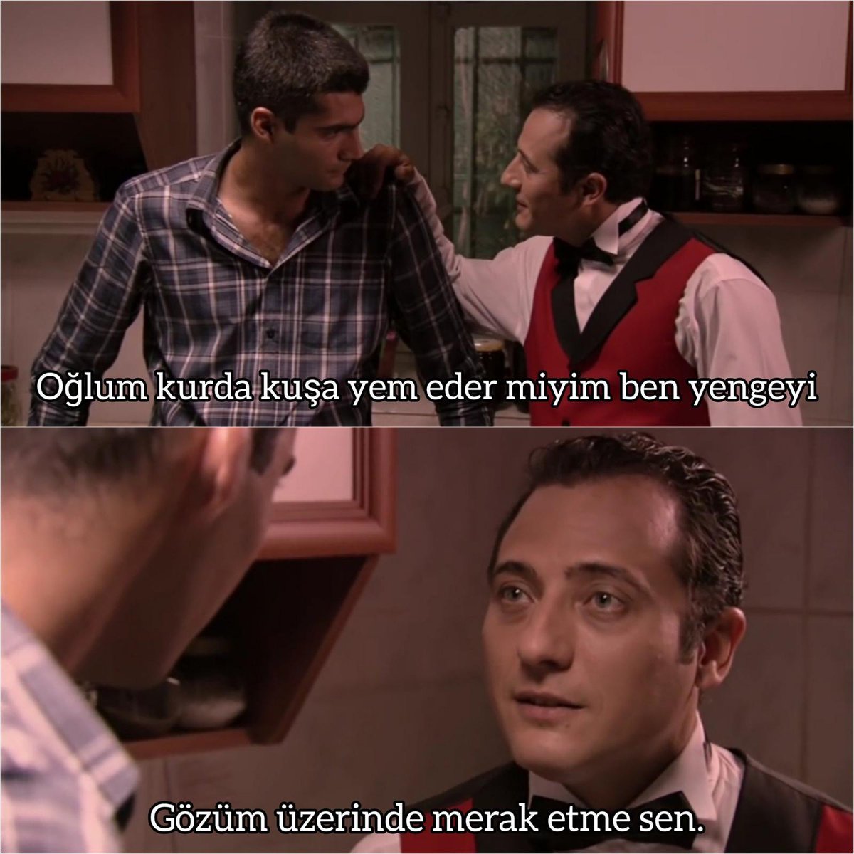 Oğlum kurda kuşa yem eder...