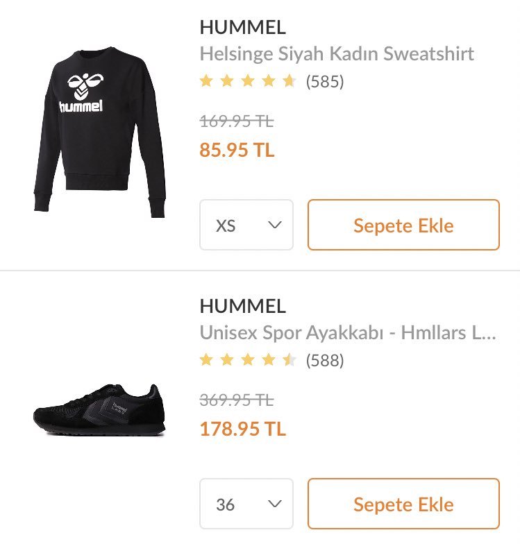 🔴 Hummel’de bugüne özel...