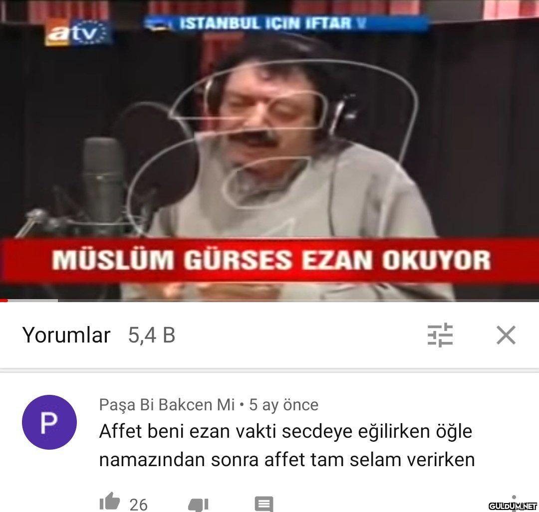 ISTANBUL IÇIN IFTAR V atv...