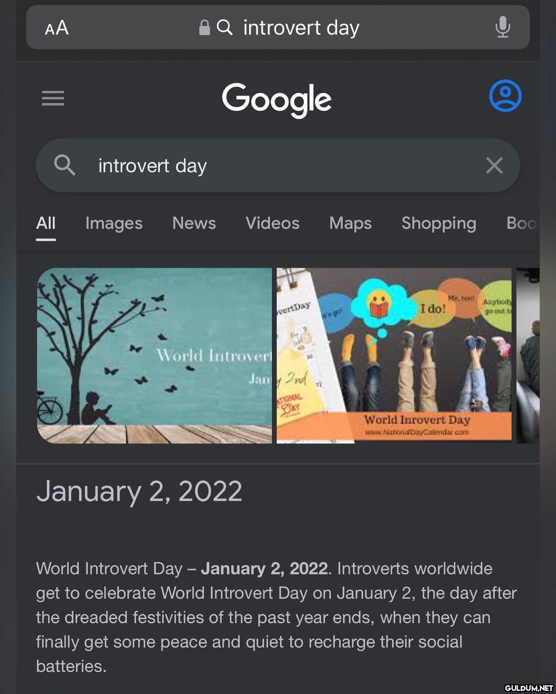 Happy World Introvert Day!...