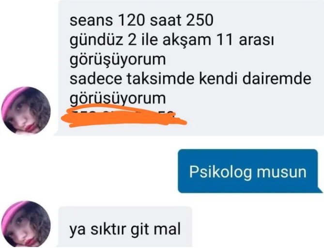 seans 120 saat 250 gündüz...