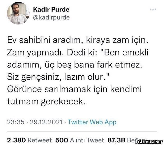 Kadir Purde @kadirpurde Ev...