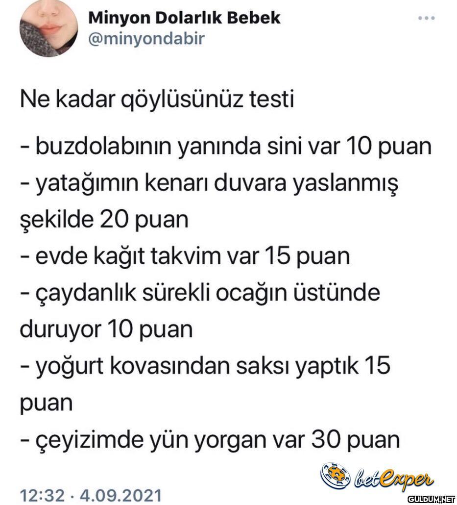 Cevapları alalım    Minyon...