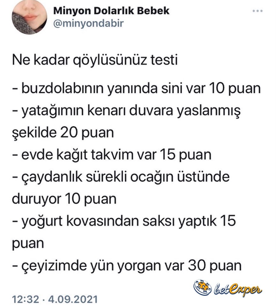 Cevapları alalım    Minyon...
