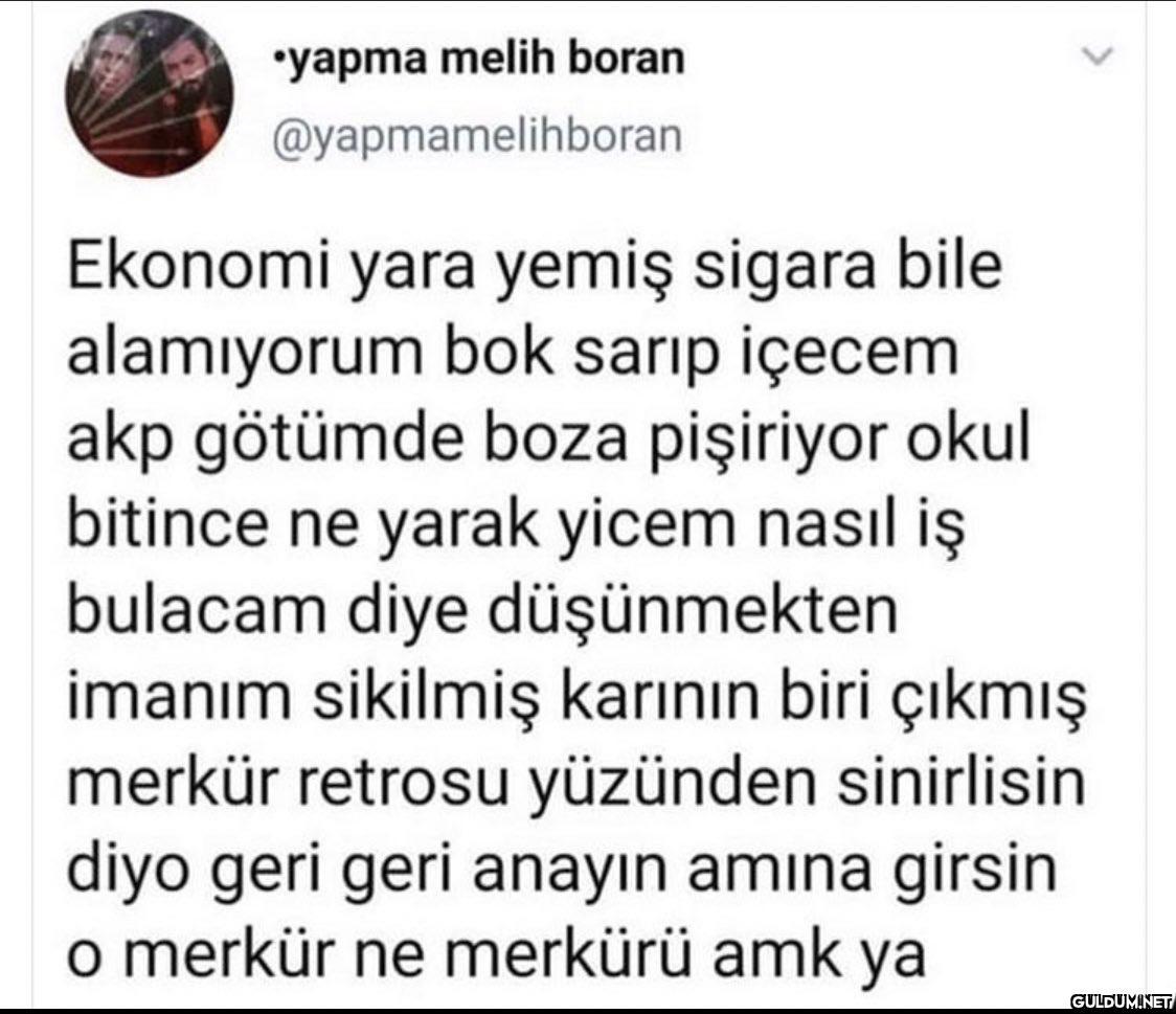 •yapma melih boran...