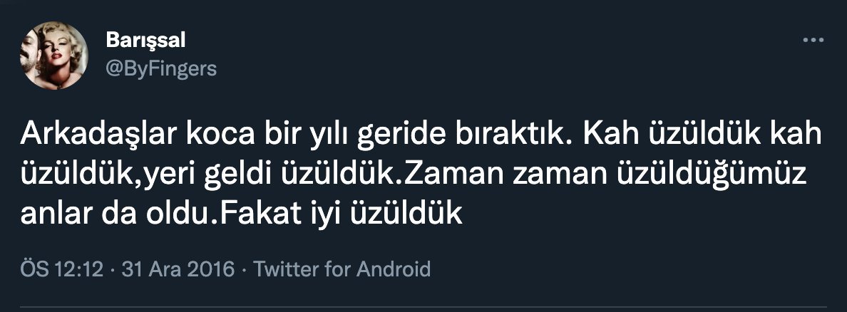 Son 3 yılın özeti   ...
