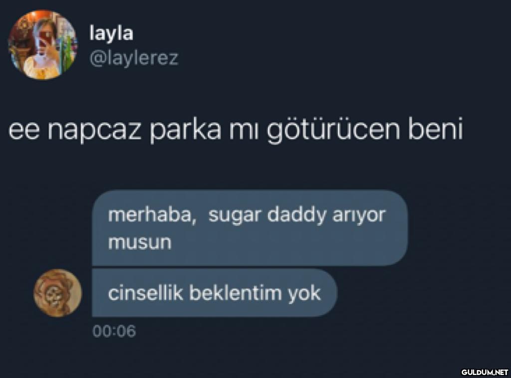 bı de çakmazsın bana  ...