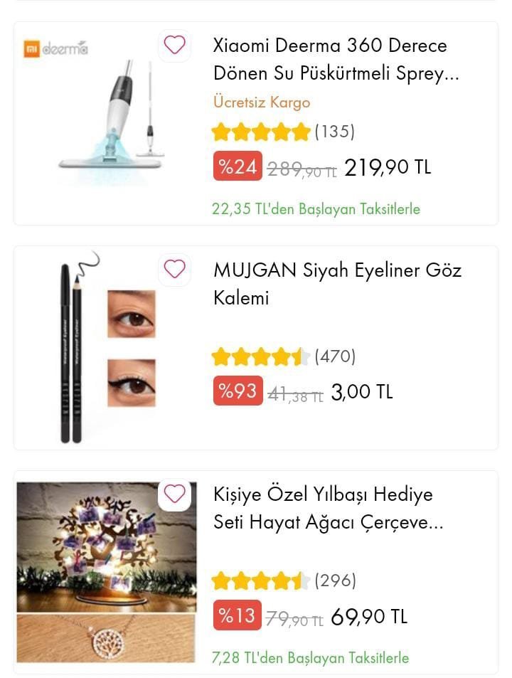 Günün fırsatları bu...