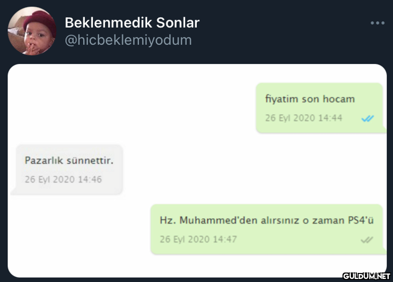 Beklenmedik Sonlar...