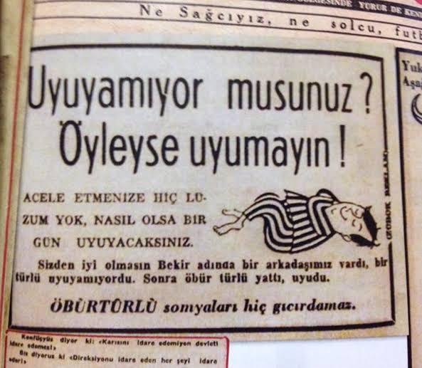 Harika reklam    DE YORCE...