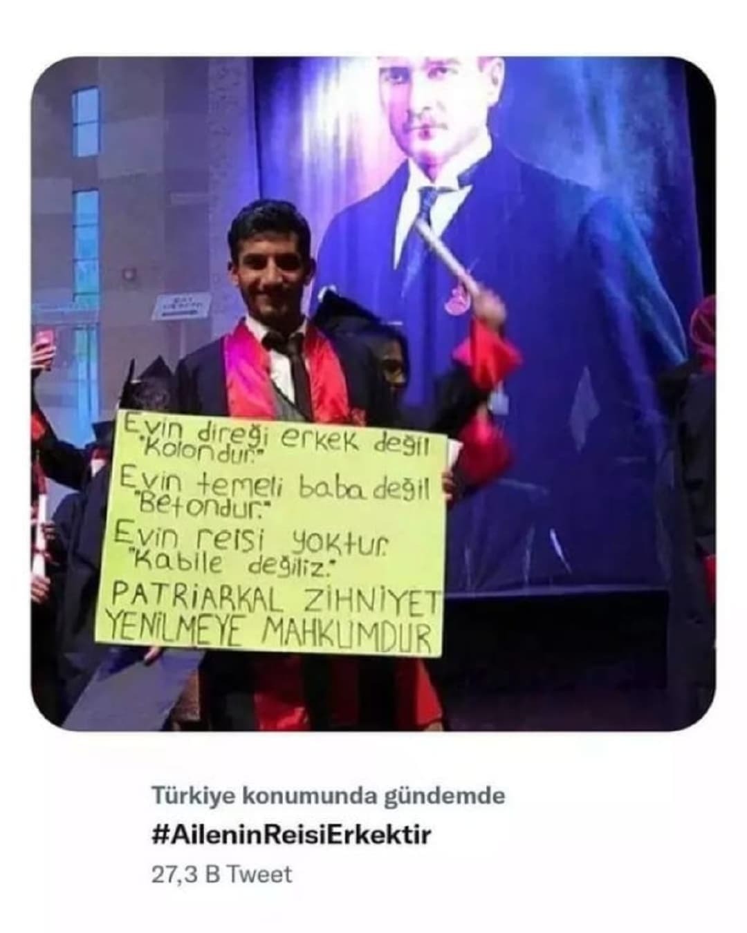 Maalesef bu düşünceler...