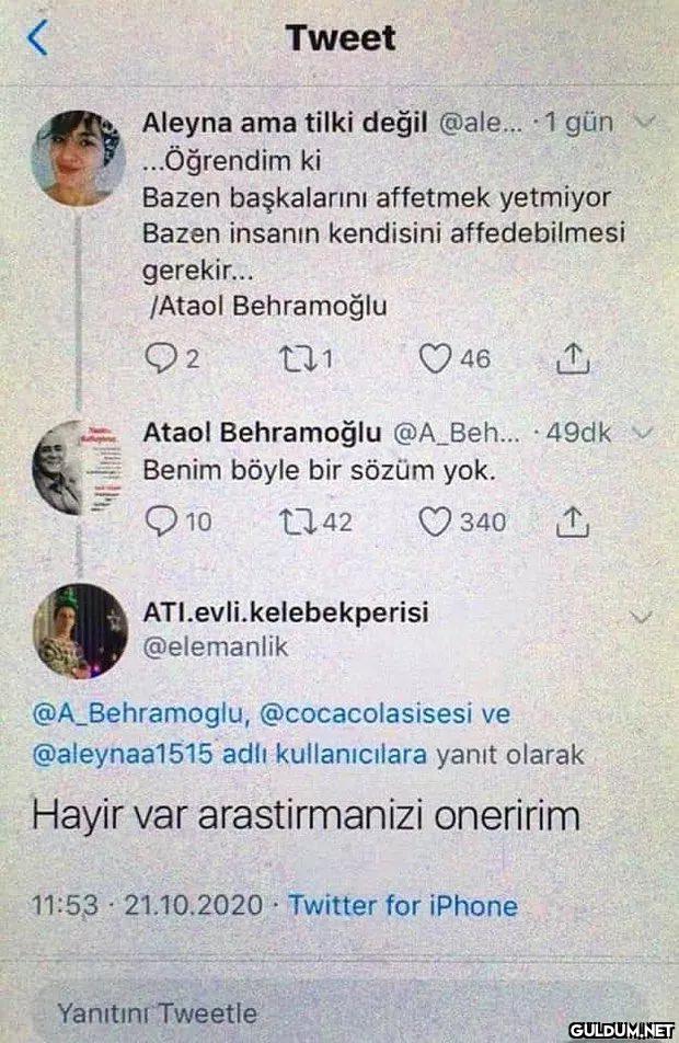 @tayfunuzbay Ve daha...