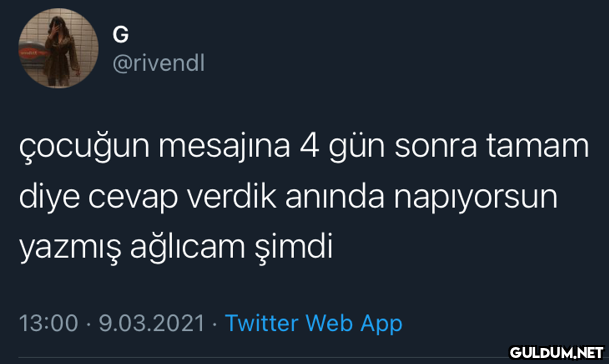 G @rivendl çocuğun...