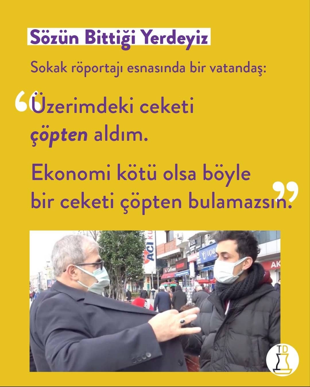Gerçekten sözün bittiği...