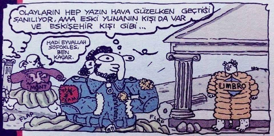 En güzel felsefe kışın...