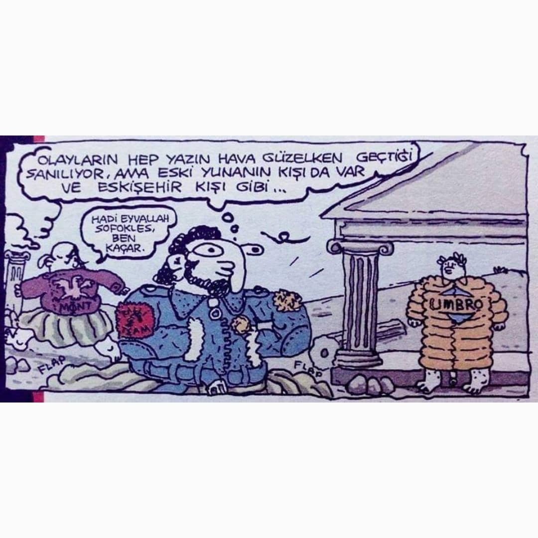 En güzel felsefe kışın...