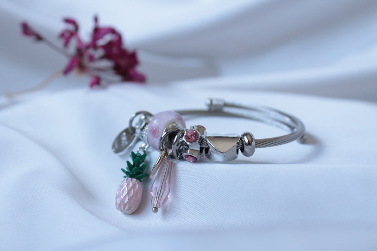Pink Pineapple Charm...
