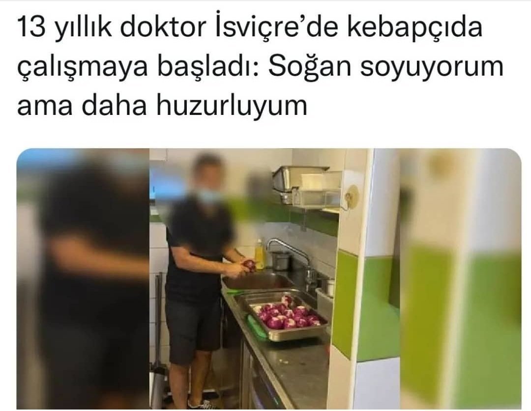 13 yıllık doktor...