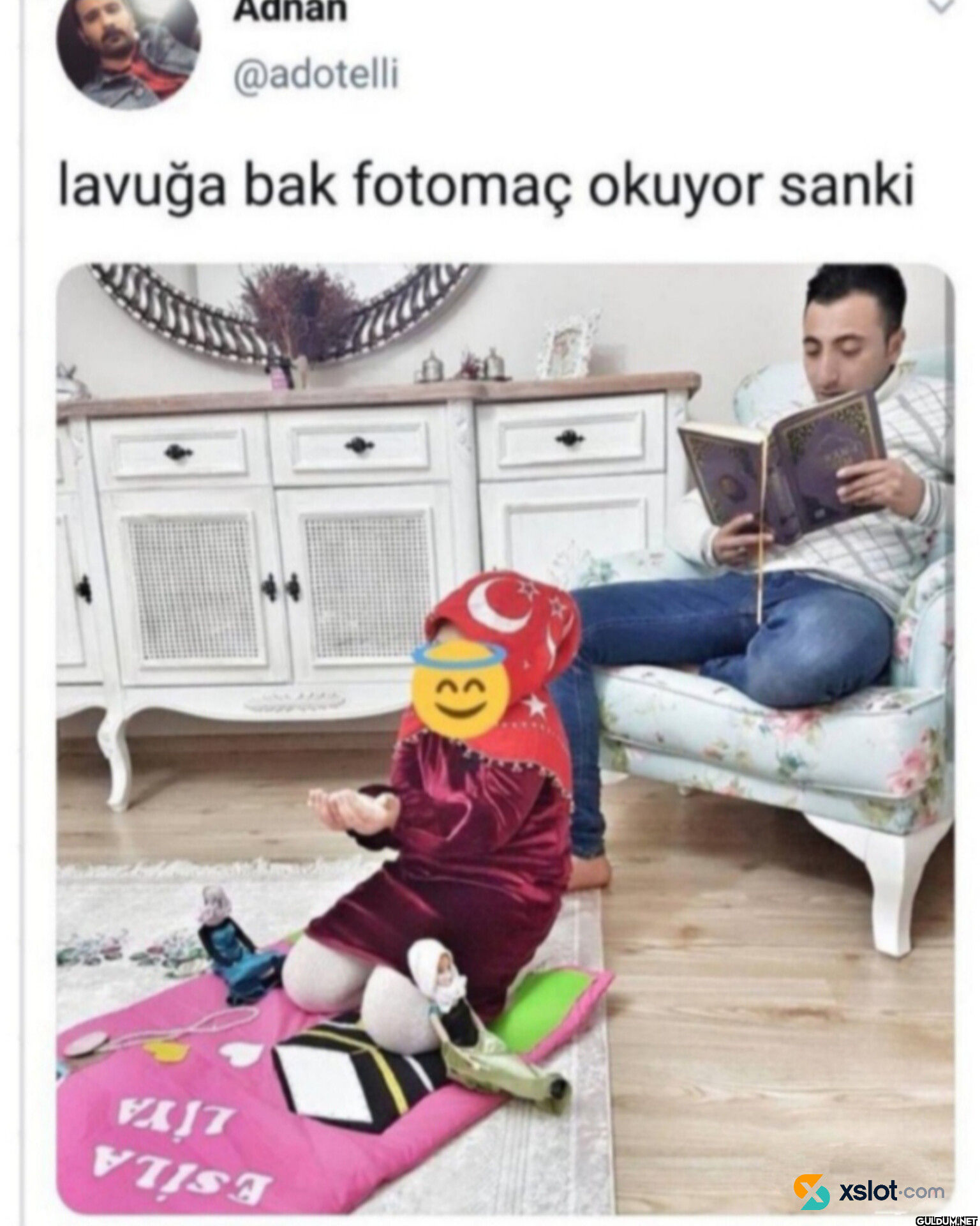 lavuğa bak fotomaç okuyor...