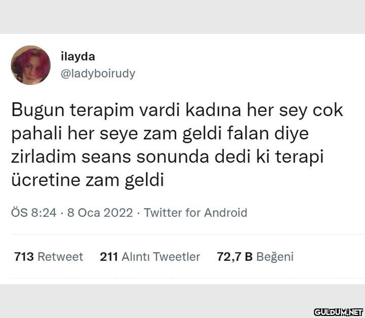 ilayda @ladyboirudy Bugun...