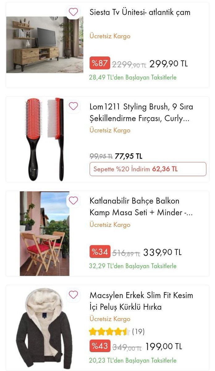 Günün fırsatları bu...