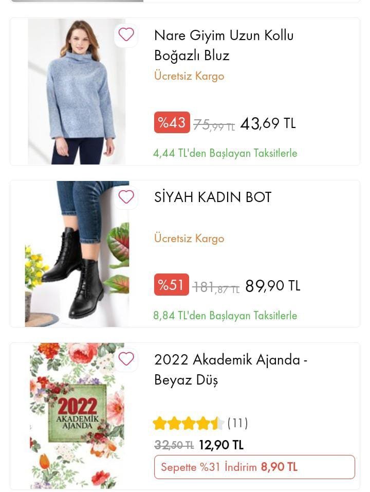 Günün fırsatları bu...