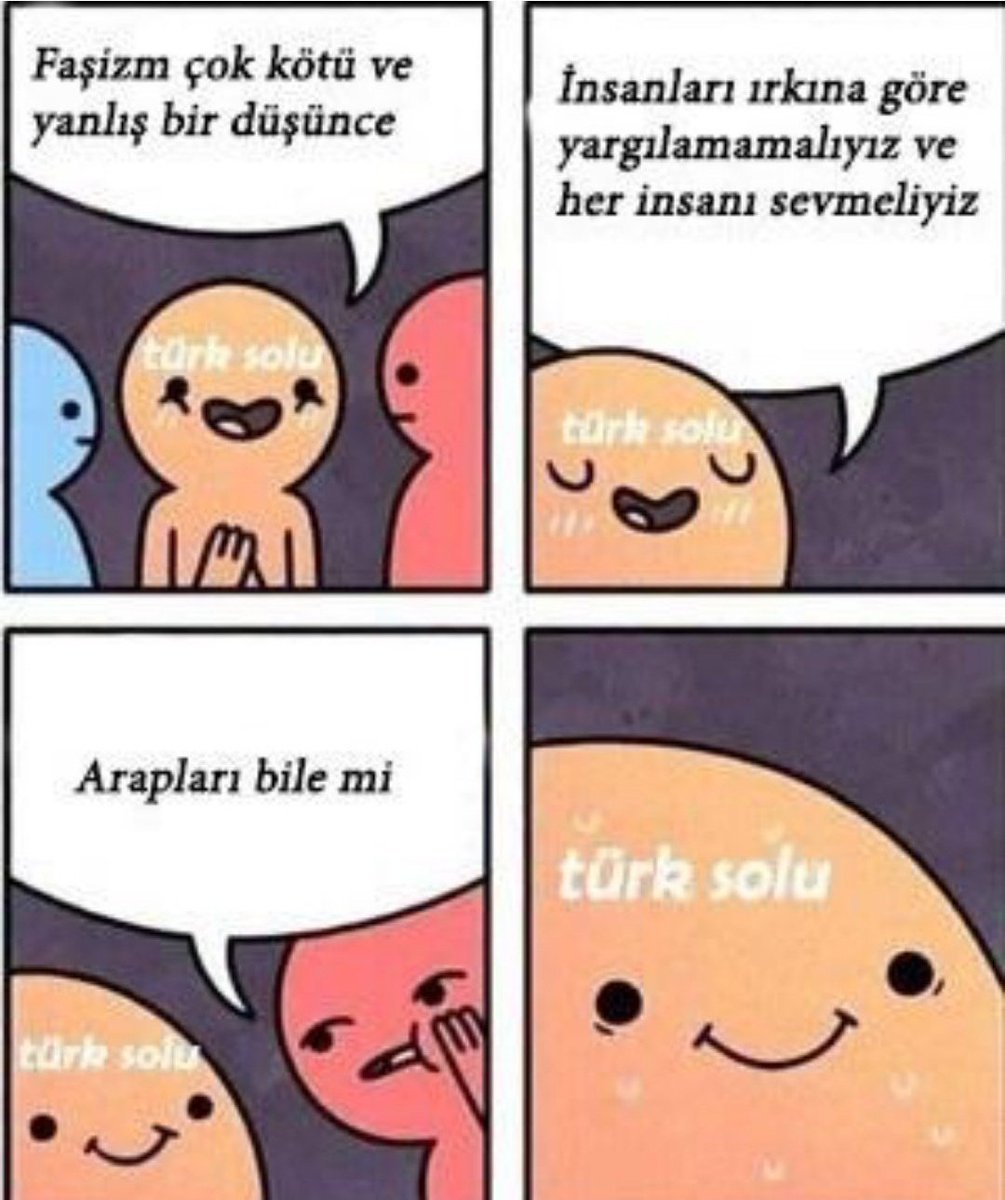 Fașizm çok kötü ve yanlış...