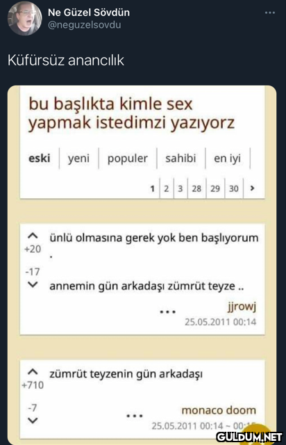 Ne Güzel Sövdün...