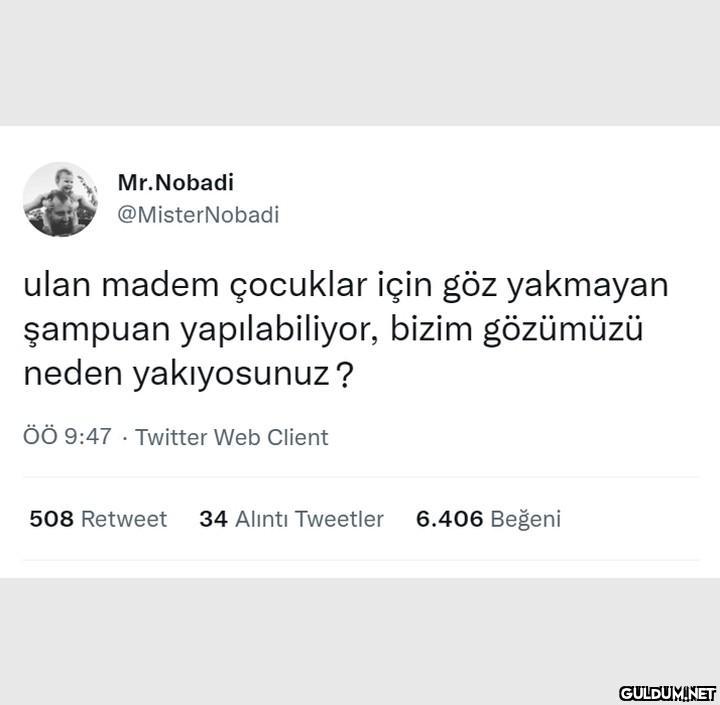 Mr.Nobadi @MisterNobadi...