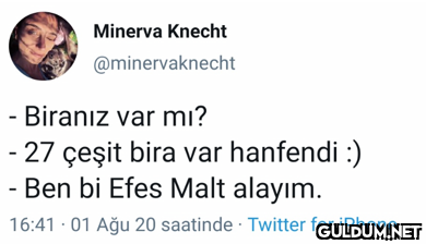 Minerva Knecht...