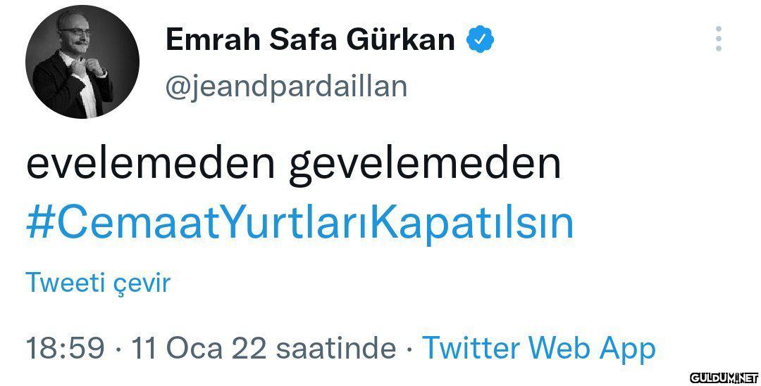 Emrah Safa Gürkan...