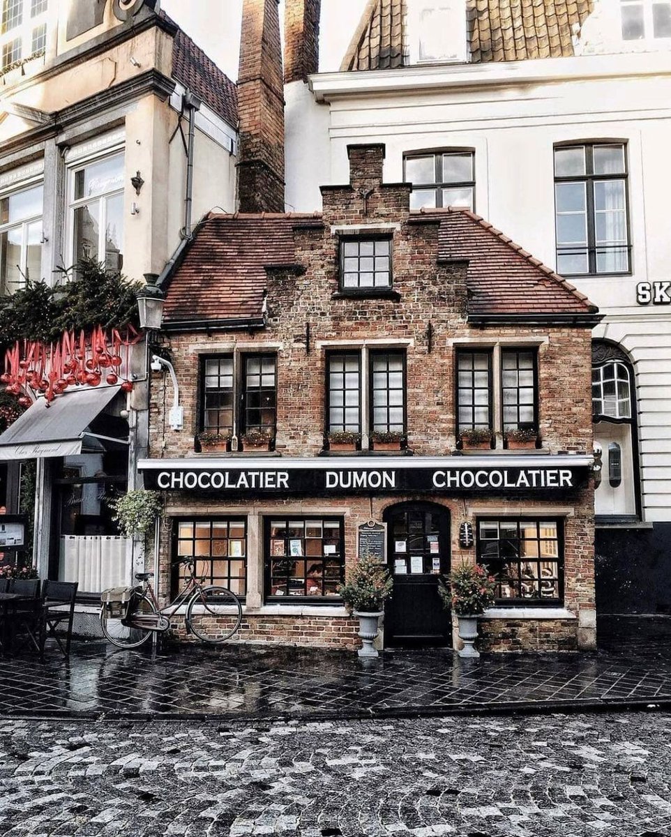 Brugge mimarisi.. Belçika....