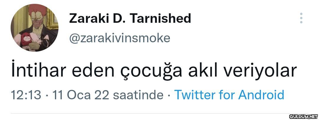 Zaraki D. Tarnished...