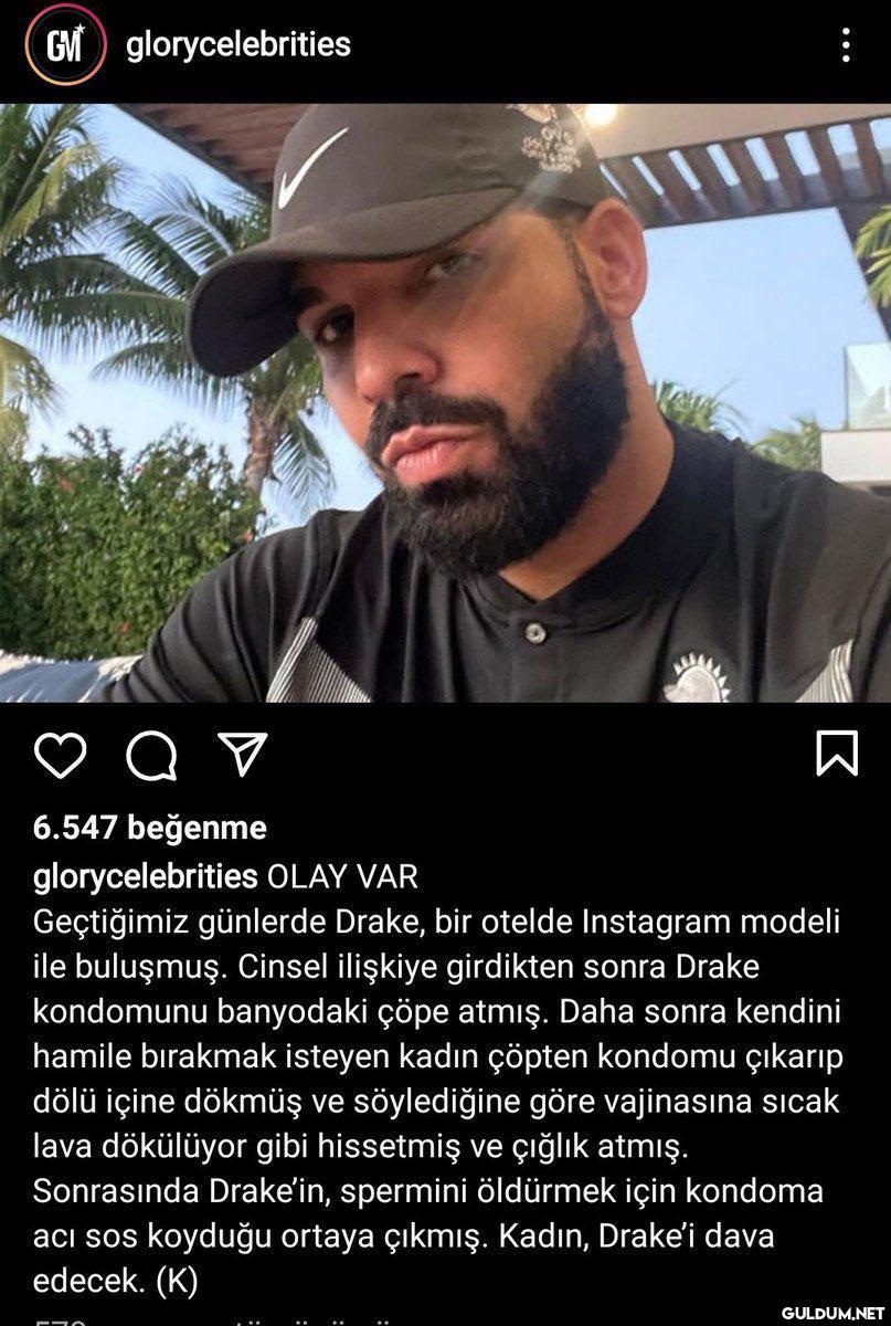 Drake'in kullanılmış...