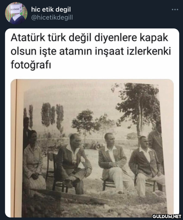 hic etik degil...