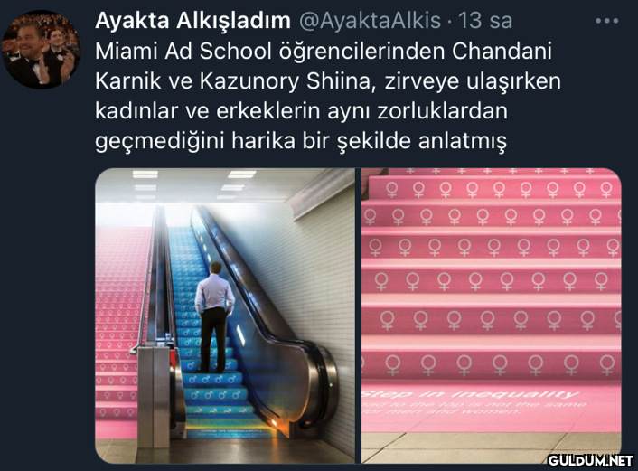 Ayakta Alkışladım...