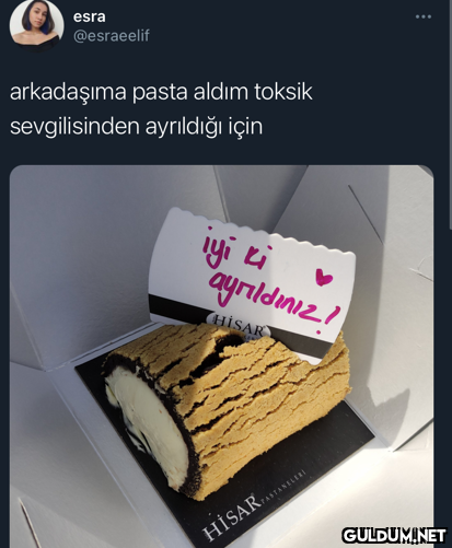 esra @esraeelif arkadaşıma...