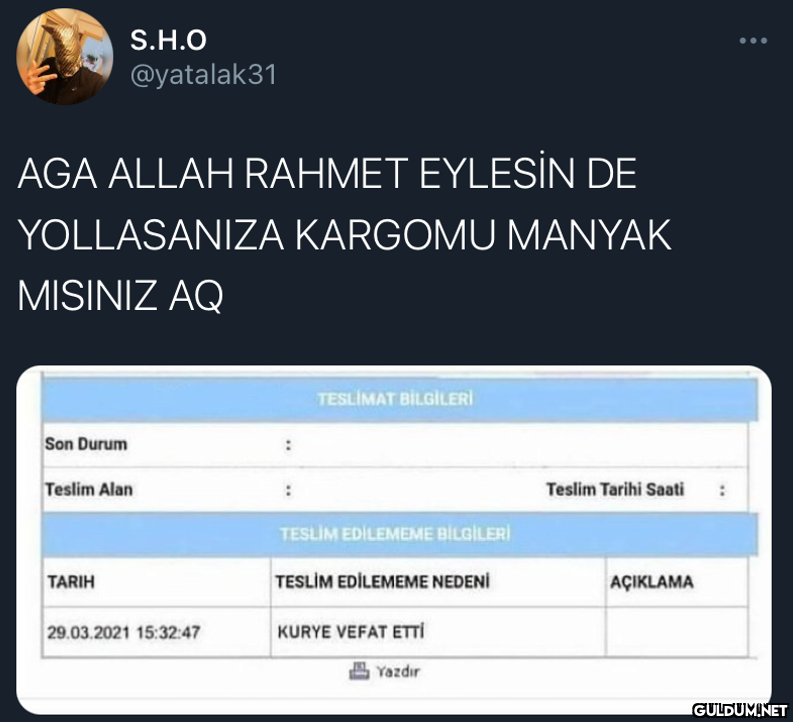 S.H.O @yatalak31 AGA ALLAH...
