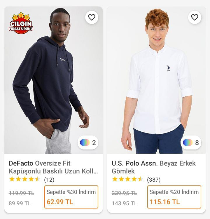 Erkek giyimde p'e varan...