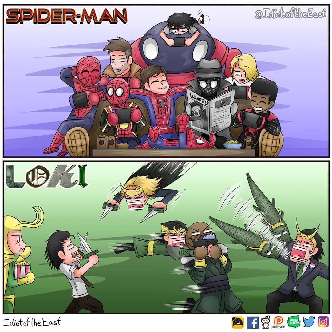 Peter variants VS Loki...