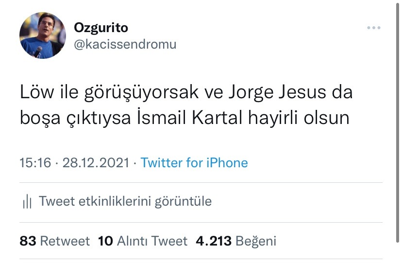 Ozgurito @kacissendromu...