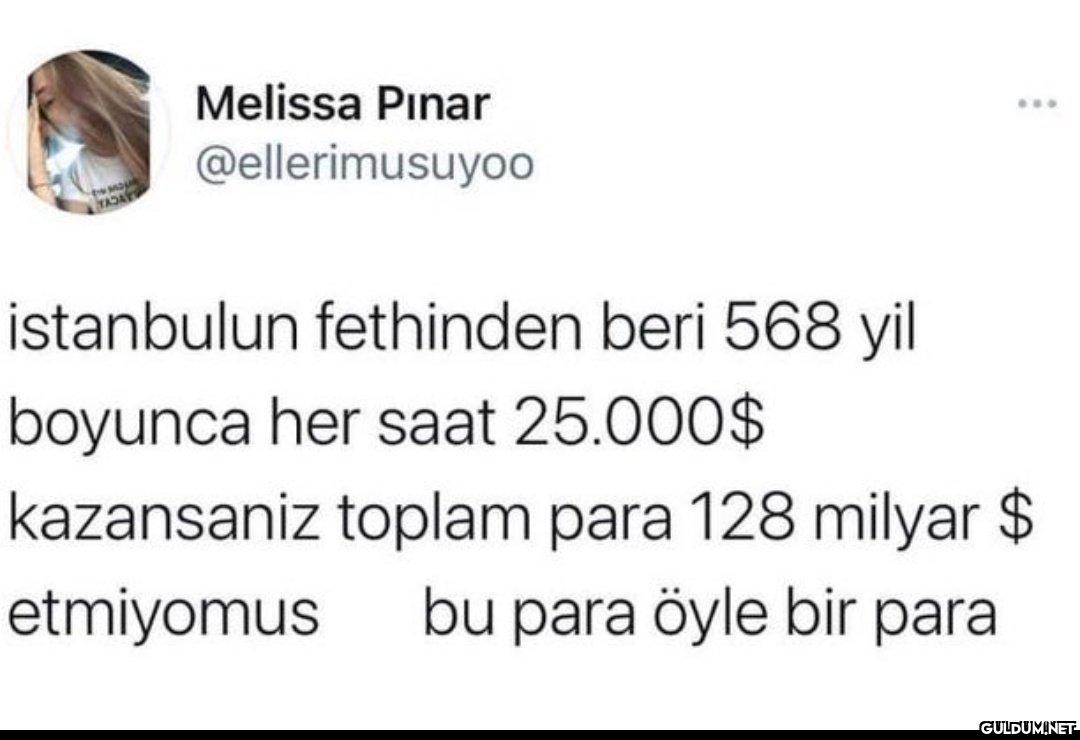 Bu bilgi geceleri...