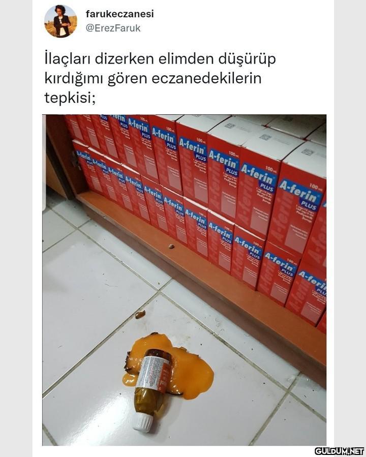 İlaçları dizerken elimden...
