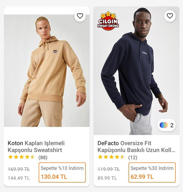 Erkek giyimde p'e varan...