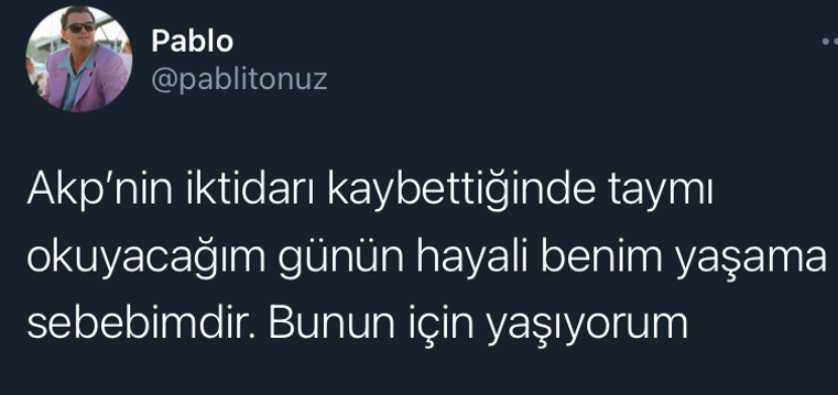 Pablo @pablitonuz Akp'nin...